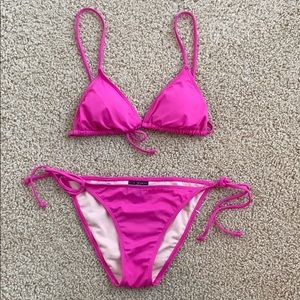 LA Hearts Two Piece Bikini